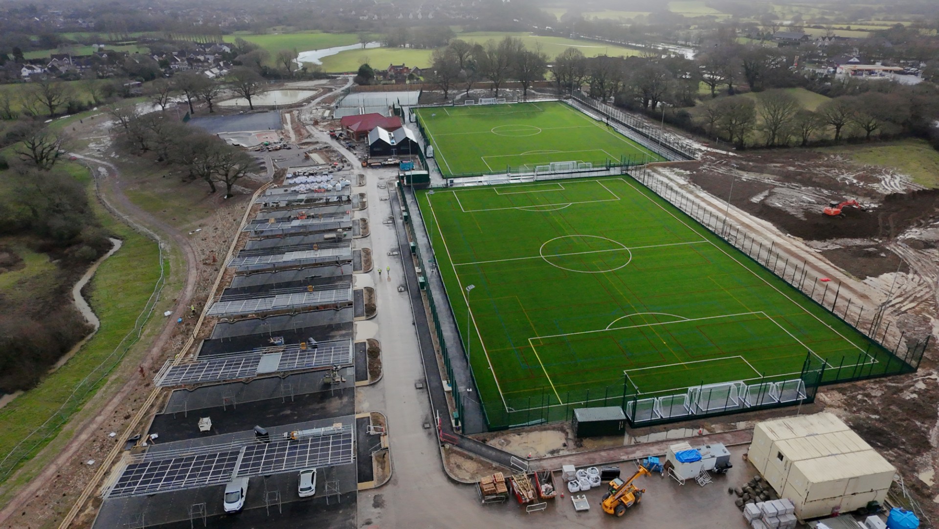 Wealden Community Sports Hub starts taking shape rapidly